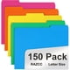 thumbnail image 1 of File Folder, RAZCC 150 Pack 13 Cut Tab Colored File Folders, 1 of 3