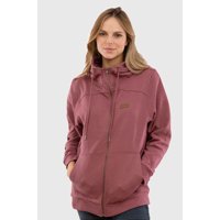 Polerón All Day Classic Burdeo Mujer Falcone