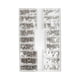 thumbnail image 5 of 500 Piezas 18 Tamaños Mini Tuercas De Tornillo A Prueba De óxido Universales Para Notebook Glass Style B, 5 of 5