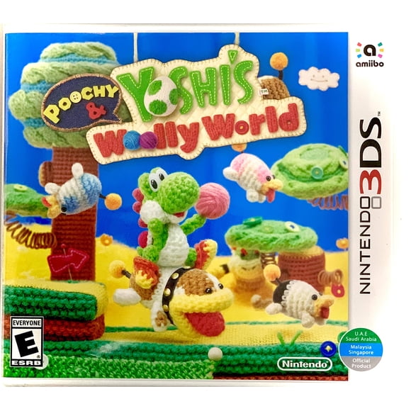 Game Poochy Yoshis Woolly World Para Nintendo 3ds