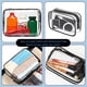 thumbnail image 5 of Bolsas de maquillaje YedSintu, 16 piezas, transparentes, impermeables, PVC, color negro, 5 of 9