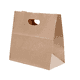 thumbnail image 1 of Bolsa de Papel Kraft Troquelada 28×28×15 cm  Pack x100 und Bolsa Delivery, 1 of 2