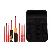 Kit 10 Pzas Destornilladores Aislados Dewalt Dwht66417 Amarillo