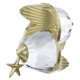 thumbnail image 4 of Figura Swarovski Zodiac Piscis con cristal y metal dorado, 4 of 7