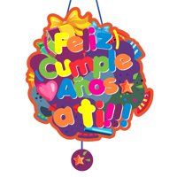 Piñata Plegable 3D Feliz Cumpleaños Party Express