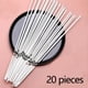 thumbnail image 1 of 20pcs Stainless Steel Skewer, Flat Barbecue Skewer, BBQ Needle Stick, Garden Outdoor Camping Tools, BBQ Grill Accessories Gadgets, 1 of 2