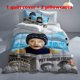 thumbnail image 1 of 3pcs Bedding Set Inspired by "The Good" Movie: Vibrant Multi Color Printed Duvet Cover & Pillowcases Ideal for All Seasons Perfect Home & Guest Room Decor Gift, 1 of 5