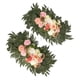 thumbnail image 5 of Guirnalda de flores artificiales colgantes, guirnalda de mimbre de rosas artificiales, flores de arco de boda para fondo de jardín, adornos para , rosa blanco Aleatorio, 5 of 5