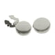 thumbnail image 3 of Gemelos pulidos para hombres, cubiertas de para puños, camisas, , boda, Formal, de negocios, Metal clásico, 2 , Plata, 3 of 5