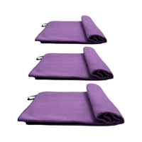 Genérico - Pack 3 Toallas Microfibra Con Bolsa Gym Viaje Secado Rápido