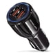 thumbnail image 1 of Cargador Para Auto 2 Puertos Usb Carga Rapida Qc3.0, 1 of 3