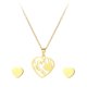 thumbnail image 3 of Colgante Love Mom Con 2 Pendientes De Botón De Oreja Joyas Para Madre Acero Inoxidable, 3 of 5
