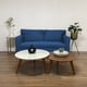 thumbnail image 2 of Sofa Anita 2 Cuerpos Chenille Azul, 2 of 3