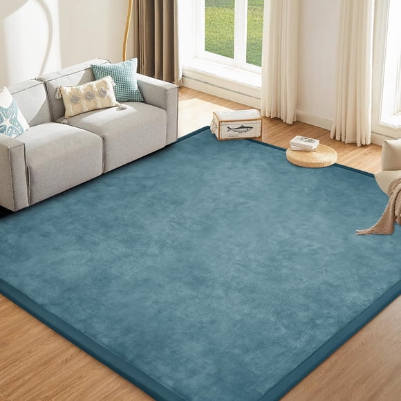 Alfombra de Juego ILPEOD 201x274 cm, 3,5 cm de Espesor, Espuma Índigo