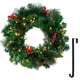 thumbnail image 1 of Corona de Navidad Joiedomi 50 luces LED de 50 cm con colgador, 1 of 9