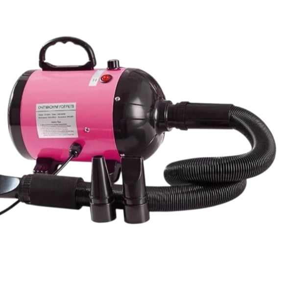 SECADOR TURBINA PARA MASCOTAS PROFESIONAL 2800WTT ROSA