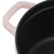 thumbnail image 5 of Cocotte STAUB de hierro fundido esmaltado de 4 qt, color rosa peonía, 5 of 8