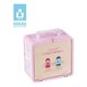 thumbnail image 2 of Casa De Muñecas De Madera Con Maleta Portátil Rosa, 2 of 5