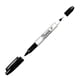 thumbnail image 1 of Marcador Permanente Doble Punta Negro x12ud, 1 of 2
