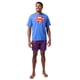 thumbnail image 5 of Set de pijama Bioworld con el logotipo de Superman para hombre, paquete de 2 unidades, tamaño median, 5 of 6
