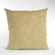 thumbnail image 5 of Cojín Plutus Brands Plutus Oyster Lux de terciopelo brillante amarillo, 5 of 5