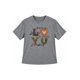 thumbnail image 1 of Polera Mujer Manga Corta Estampada Love Corazón Gris, 1 of 3