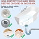 thumbnail image 5 of Coladores de desagüe para lavabo de baño Gotega, 5 unidades, 5 of 8