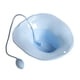 thumbnail image 4 of Asiento De Inodoro Para Baño De Asiento Con Descargador Para Hemorroides Posparto Azul, 4 of 5