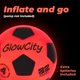 thumbnail image 4 of Balón de fútbol GlowCity que brilla en la oscuridad, tamaño 4 LED, 4 of 9