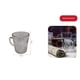 thumbnail image 1 of Set 6 Taza de Vidrio Texturizada con Asa para Café o Té, 1 of 3