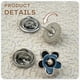 thumbnail image 4 of Broche sin costuras, estilo ins, botón antibrillo, pequeño, estilo camisa, pin, joyería linda para mujer, 4 of 5