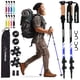 thumbnail image 1 of Bastones de trekking TrailBuddy, ligeros y plegables, de aluminio, 1 of 9