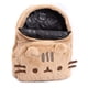 thumbnail image 3 of Mochila Peluda Pusheen Beige 34x27x6 cm con Orejas 3D de Gato, 3 of 6