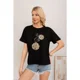 thumbnail image 2 of Polera Mujer Algodon Manga Corta Oversize Aplicacion 2012, 2 of 3
