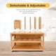 thumbnail image 2 of Organizador de escritorio Home Bamboo con archivador de 3 niveles, natural, 2 of 6