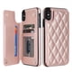 thumbnail image 1 of For IPhone 14 13 12 11 Pro Max XR XS Max SE 2022 Case,Luxury Flip Folio Leather Wallet Cover Card Slots And Kickstand For Girls Women,Protective Phone Case, 1 of 3