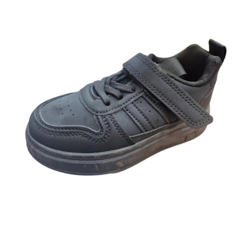 Vinnys Outlet - Zapatilla Escolar Niño Negro Velcro