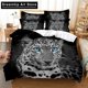 thumbnail image 1 of Animal Duvet Cover Black Bedding Set Duvet Cover Bedroom ​ Quilt Cover Home Textile, 1 of 5