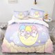 thumbnail image 1 of Little Twin Stars Bedding Sets Comforter Quilt Bed Cover Duvet Cover Pillow Case 2-3 Pieces Sets Kids Adult Size Cartoon Decor, 1 of 5