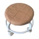 thumbnail image 5 of Taburete giratorio de 360 degree, asiento de trabajo portátil, silla baja con ruedas silenciosas para cocina casera , Café, 5 of 5