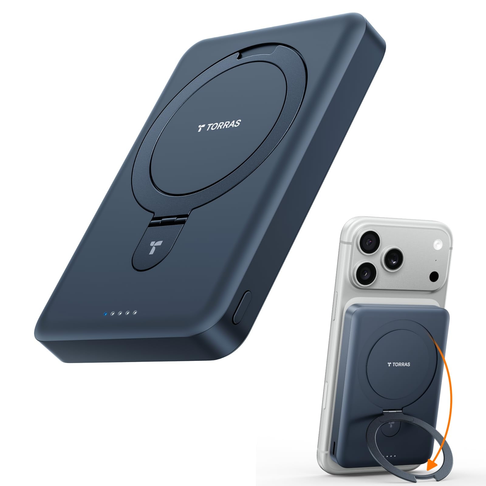 Cargador Portátil Power Bank Torras Easygo De 10000 Mah Para Iphone