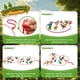 thumbnail image 5 of Juego de ajedrez magnético BlivEclat de dinosaurios con piedras e hilo, 5 of 8