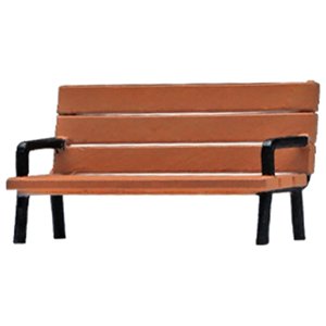 Magideal - Diseño A Escala 1:64, Accesorios De Película, Escala S, Paisaje De Diorama, Modelo De Resina, Jardín De Hadas, Proyectos De Bricolaje, Micropaisaje, C Solo Banco