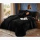 thumbnail image 1 of Cobertor Plumón Invierno Chiporro Peludo Cama 2 Plazas 230 X 250 CM - NEGRO., 1 of 3