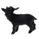 thumbnail image 2 of Simulación De Figuras De Ovejas Y Cabras, Juguete De Peluche De Animales, Decoración Navide?a, Negro, 21cm, 2 of 5