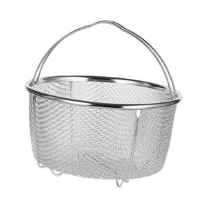 Magideal - Cesta Vaporera Multifuncional, Colador De Frutas Y Verduras, Escurridor Multiusos, Inserto De Cocina Para Suministros De Tienda De Alimentos, Olla 20 Centímetros