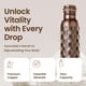 thumbnail image 4 of Botella Otiem Pure Copper, 1 L, a prueba de fugas, ayurvédica, 4 of 9