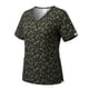 thumbnail image 2 of Delantal Mujer Ripholia 2543 tela elasticada estampada, 2 of 3