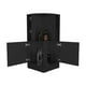 thumbnail image 3 of Bar Esquinero 2 Puertas Y Porta Botellas Fm-015n Negro, 3 of 7