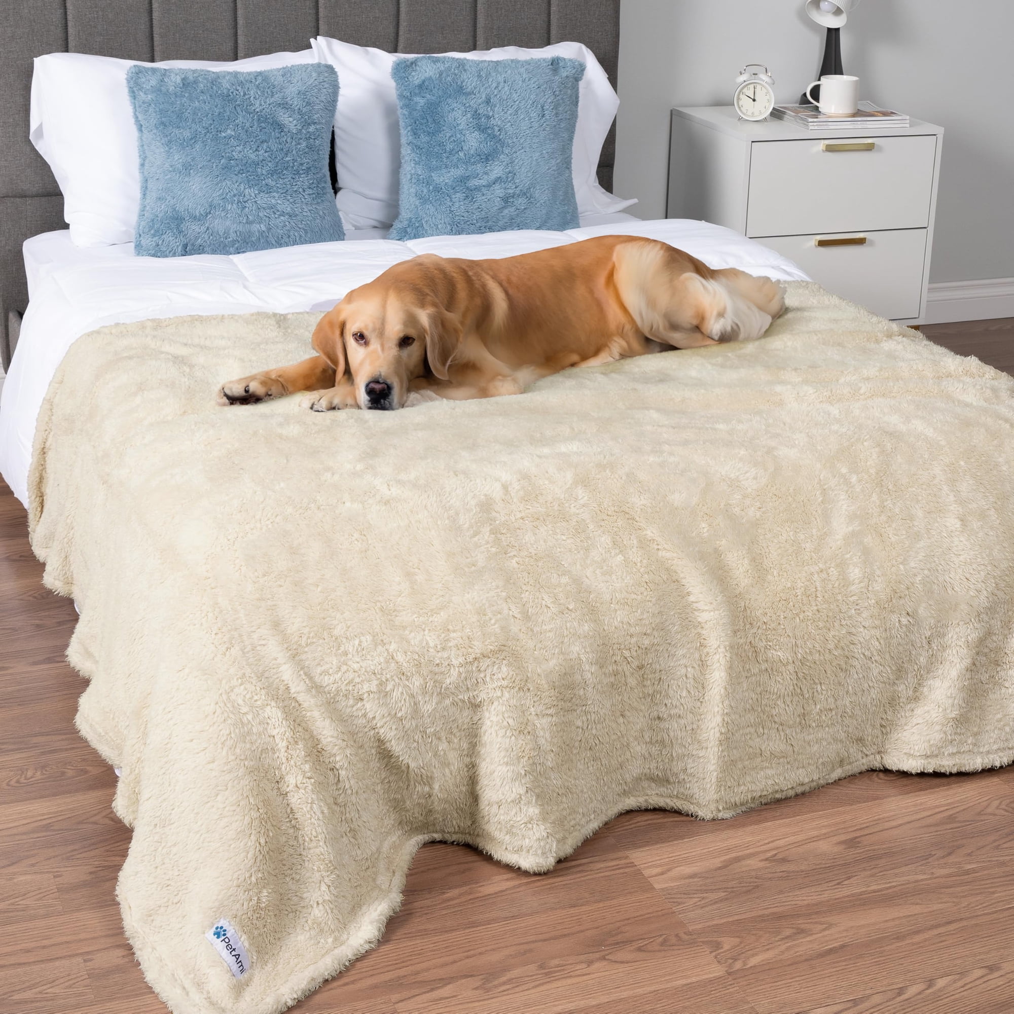 Manta Impermeable Para Perros Petami Fluffy Para Cama Para Perros Grandes